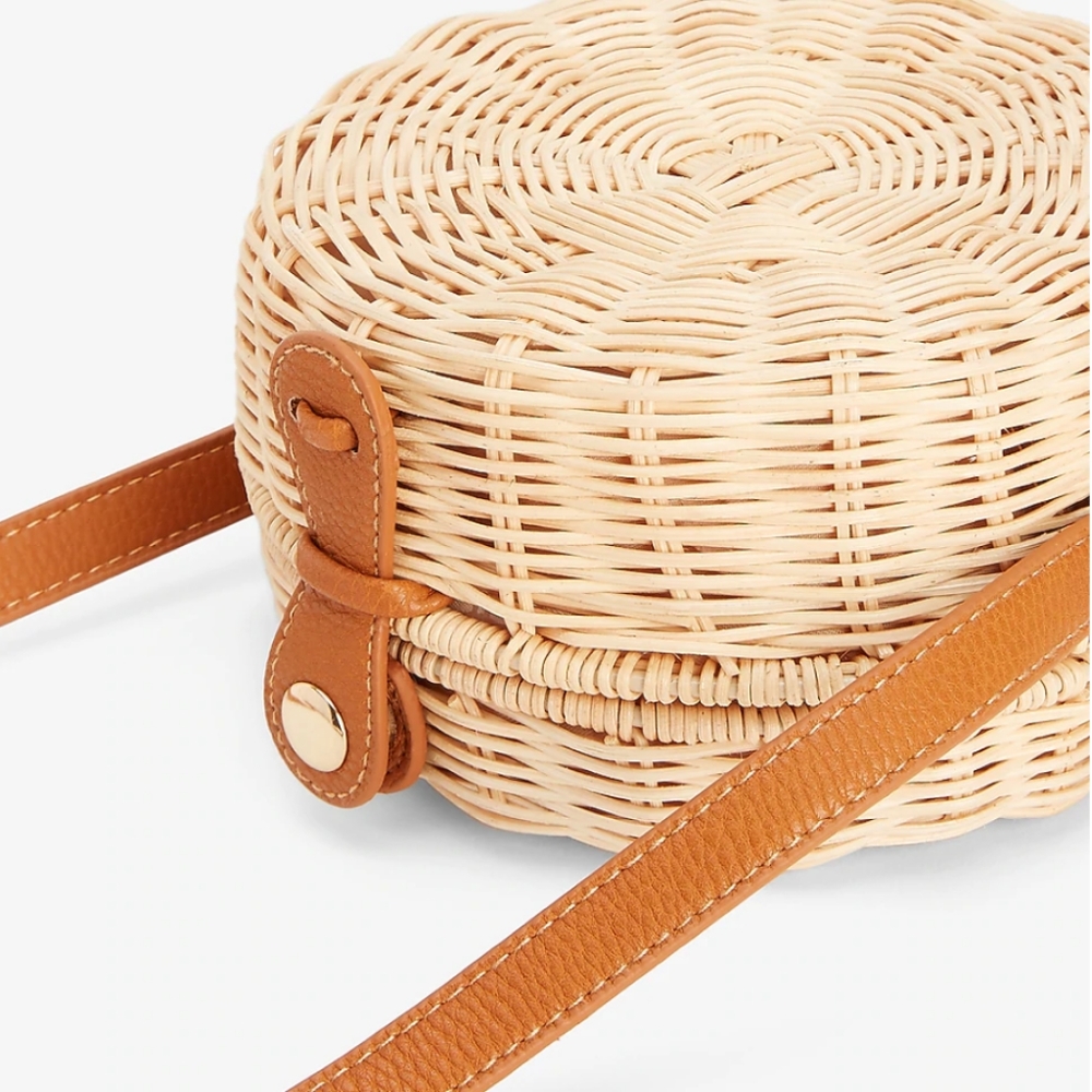 Shiraleah Wicker Crossbody Bag - Picture 2 of 6
